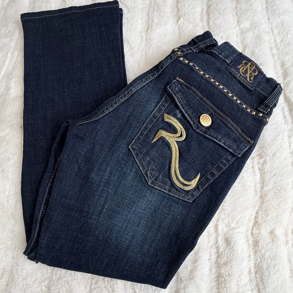 Rock & Republic Dark Indigo Bootcut Jeans